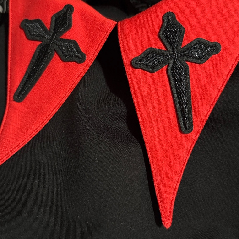 KATAKOMB CROSS DRESS BISHOP SLEEVE SZ 3x - Picture 3 of 11